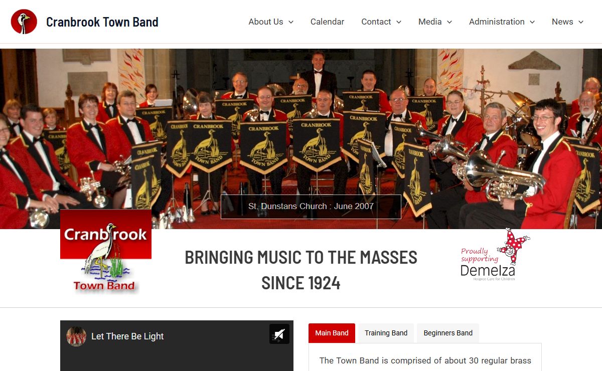 Cranbrook Town Band – Bringing Music to the Masses since 1924