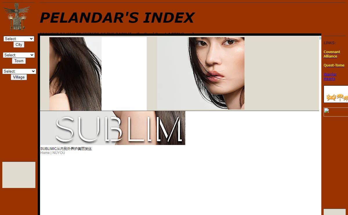 Pelandar Index (Crasi 4 Quest)