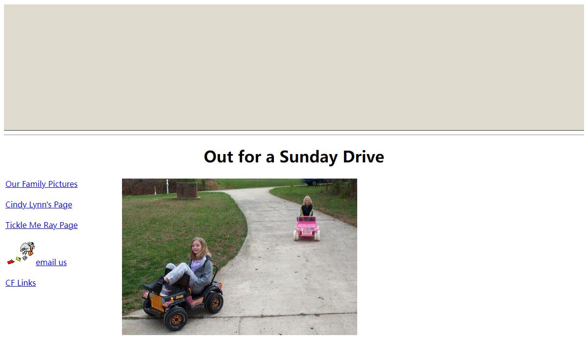 Ray Family Home Page