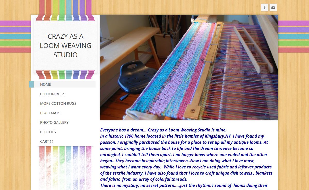 Crazy as a Loom Weaving Studio - Home