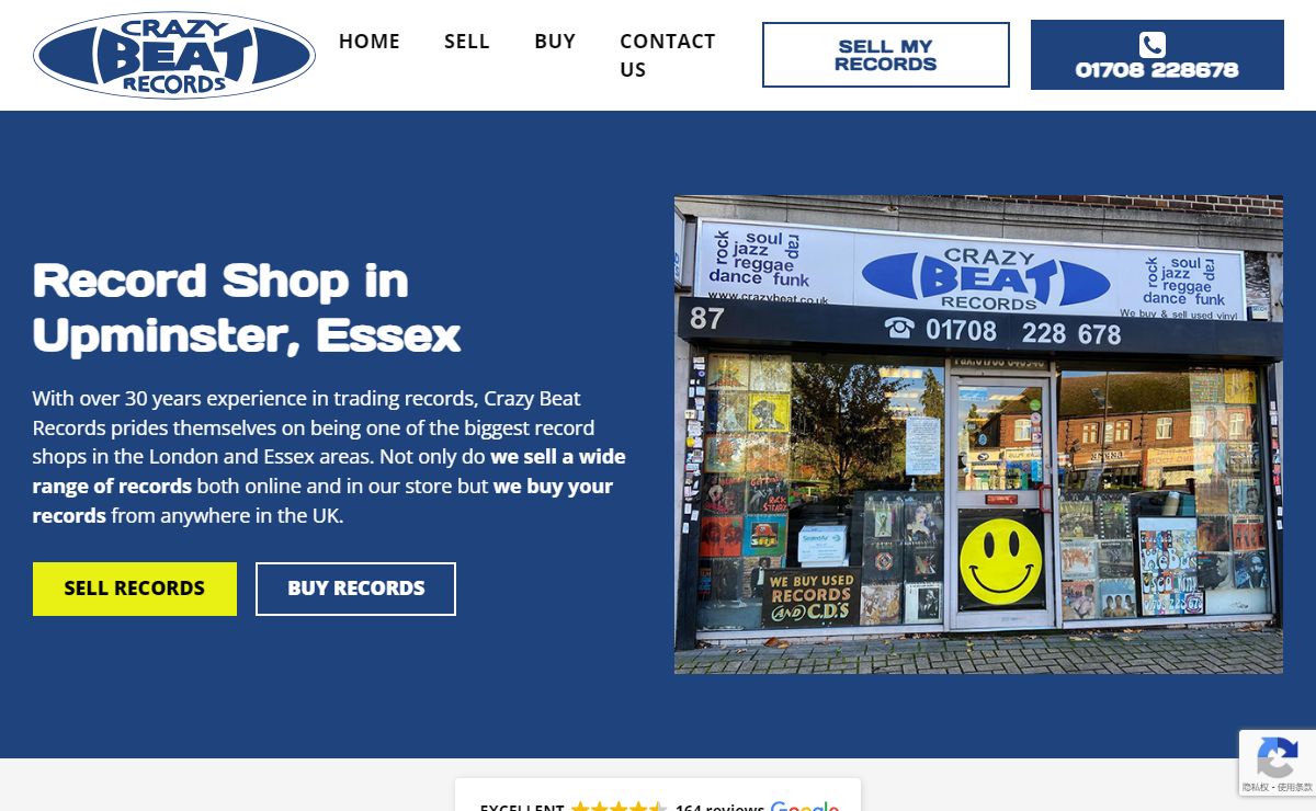 Crazy Beat Records | Sell & Buy Records In Upminster