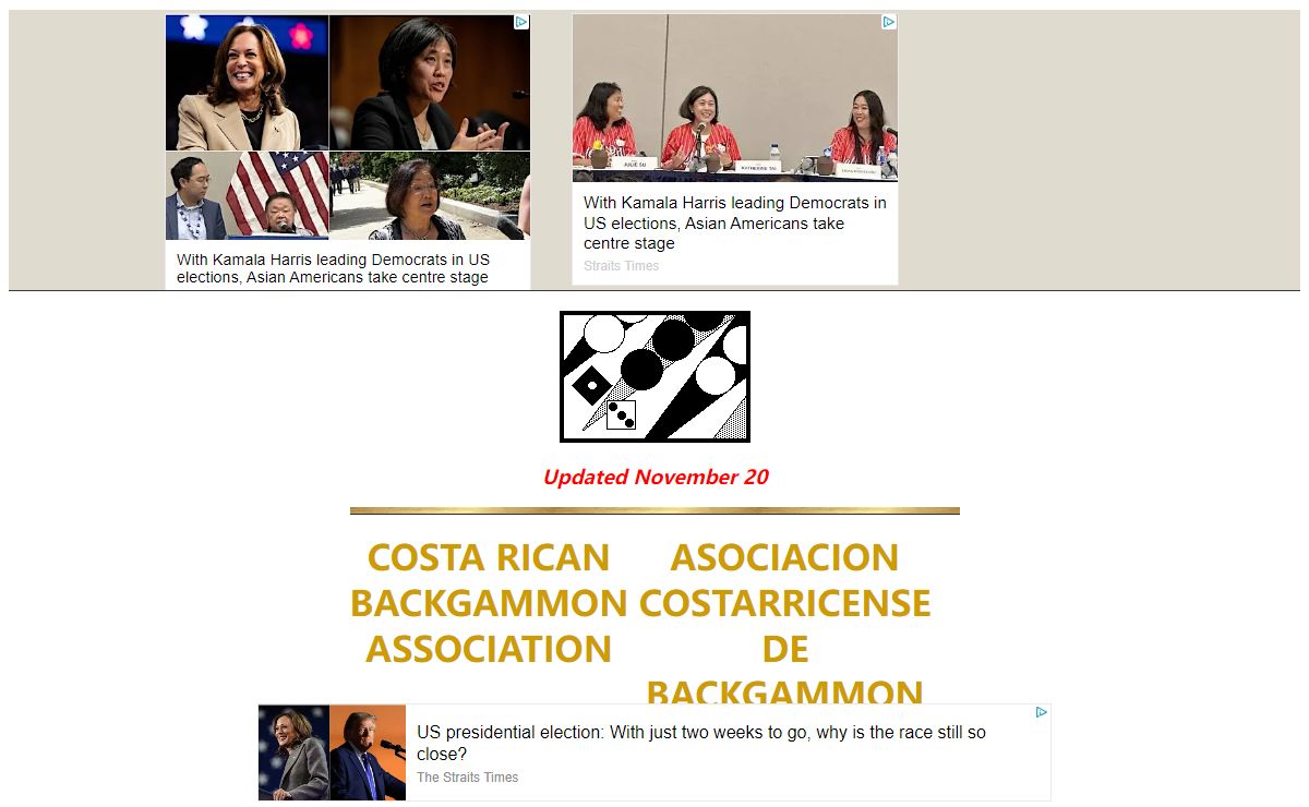 Backgammon-Costa Rica
