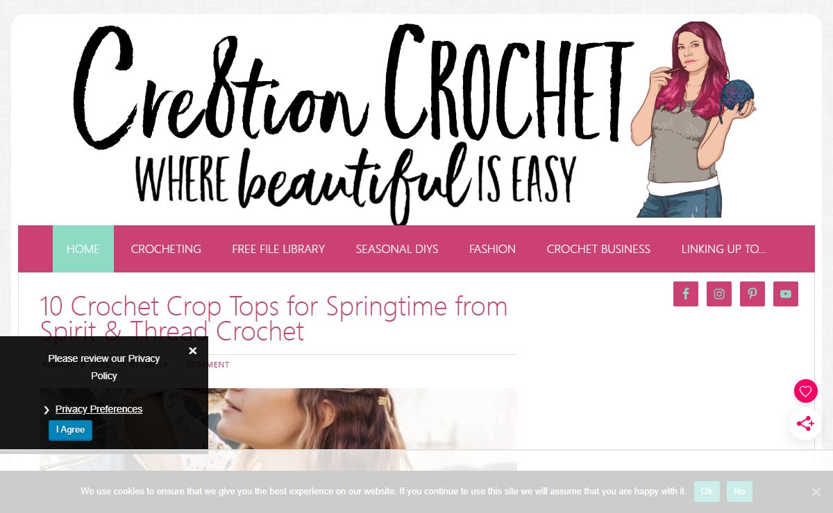 Cre8tion Crochet - where beautiful is easy