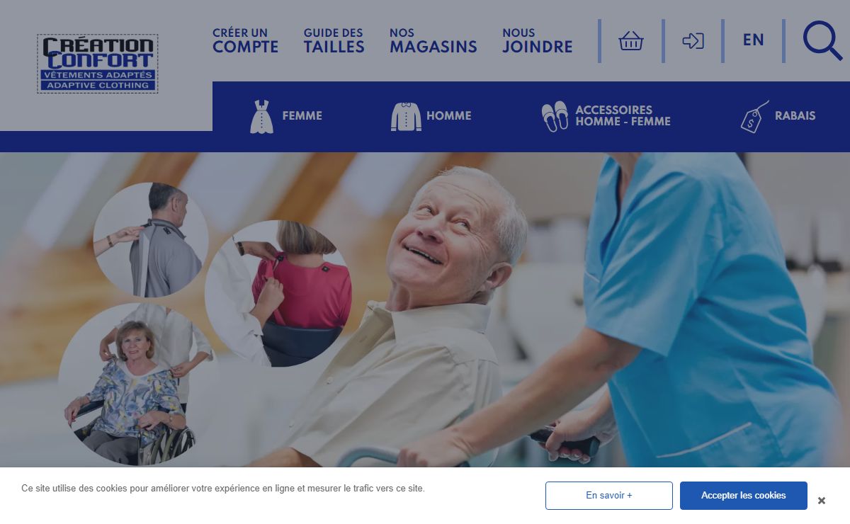 vêtements adaptés 100% QUÉBÉCOIS - Création confort
