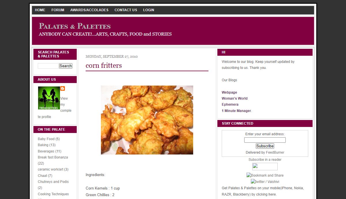 Palates & Palettes