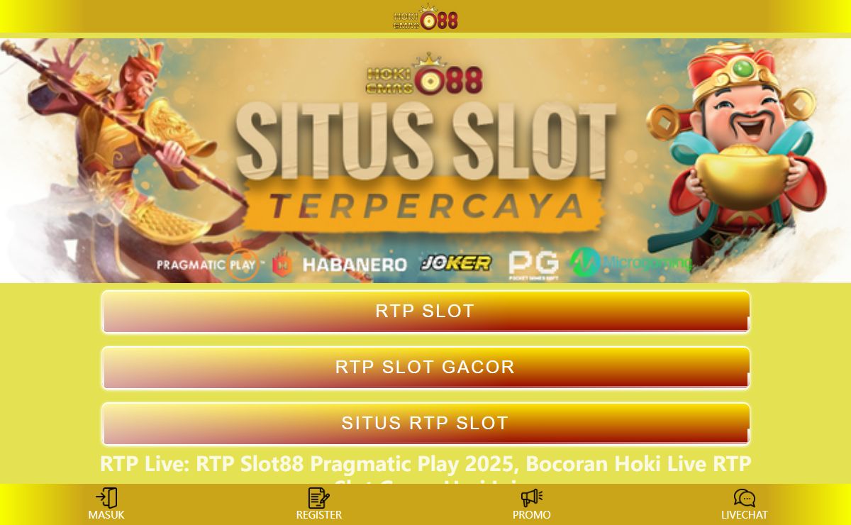 RTP Live: RTP Slot88 Pragmatic Play 2025, Bocoran Hoki Live RTP Slot Gacor Hari Ini
