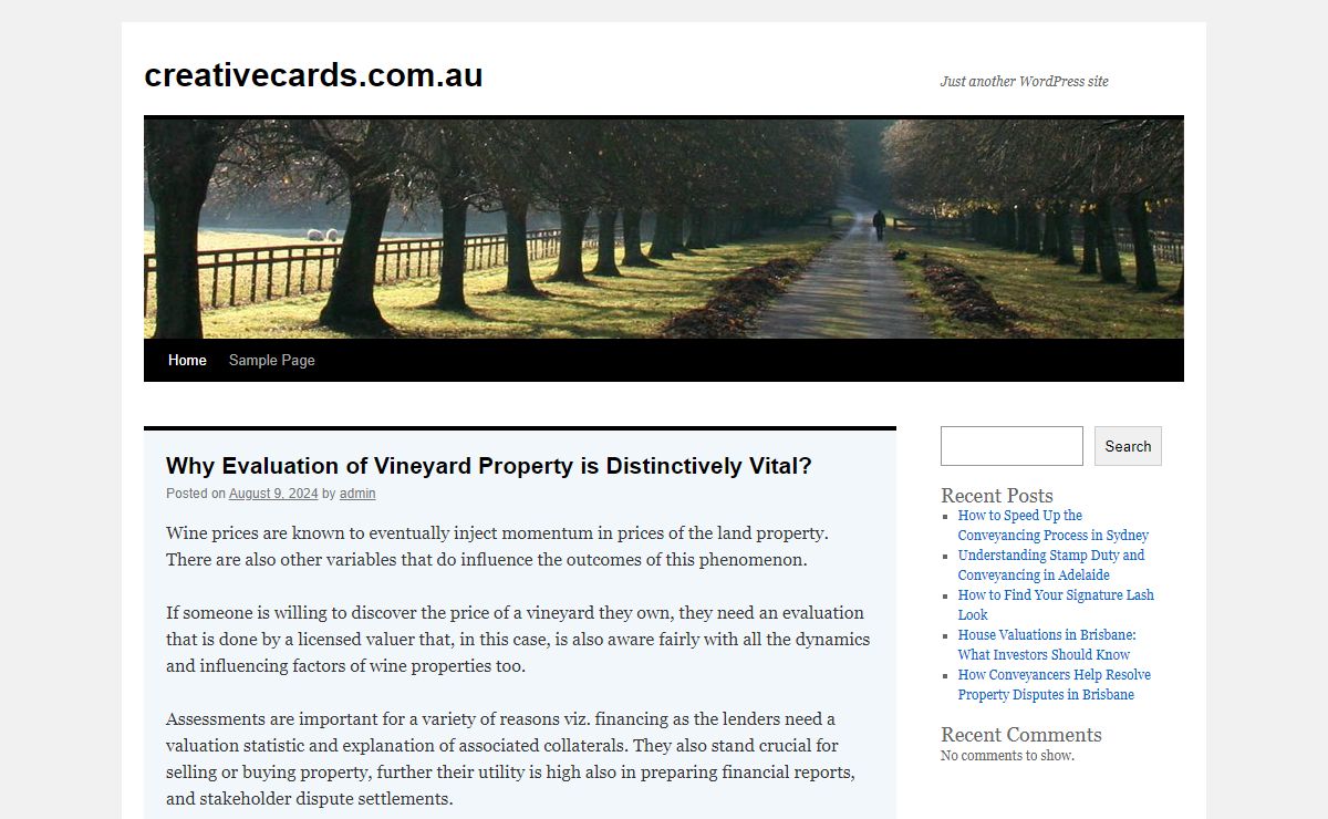 creativecards.com.au - Just another WordPress site