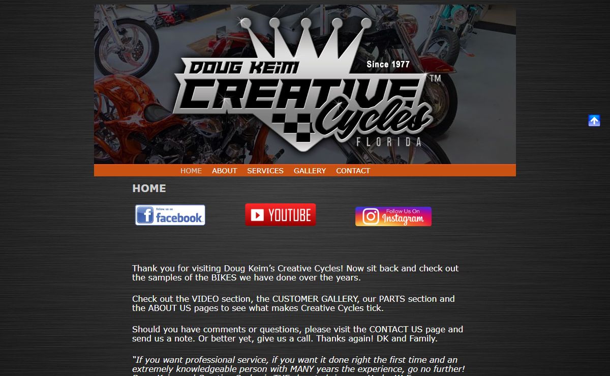Creative Cycles by Doug Keim | motorcycle and off road maintenance, repair and custom work