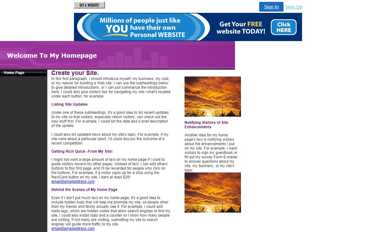 Home Page