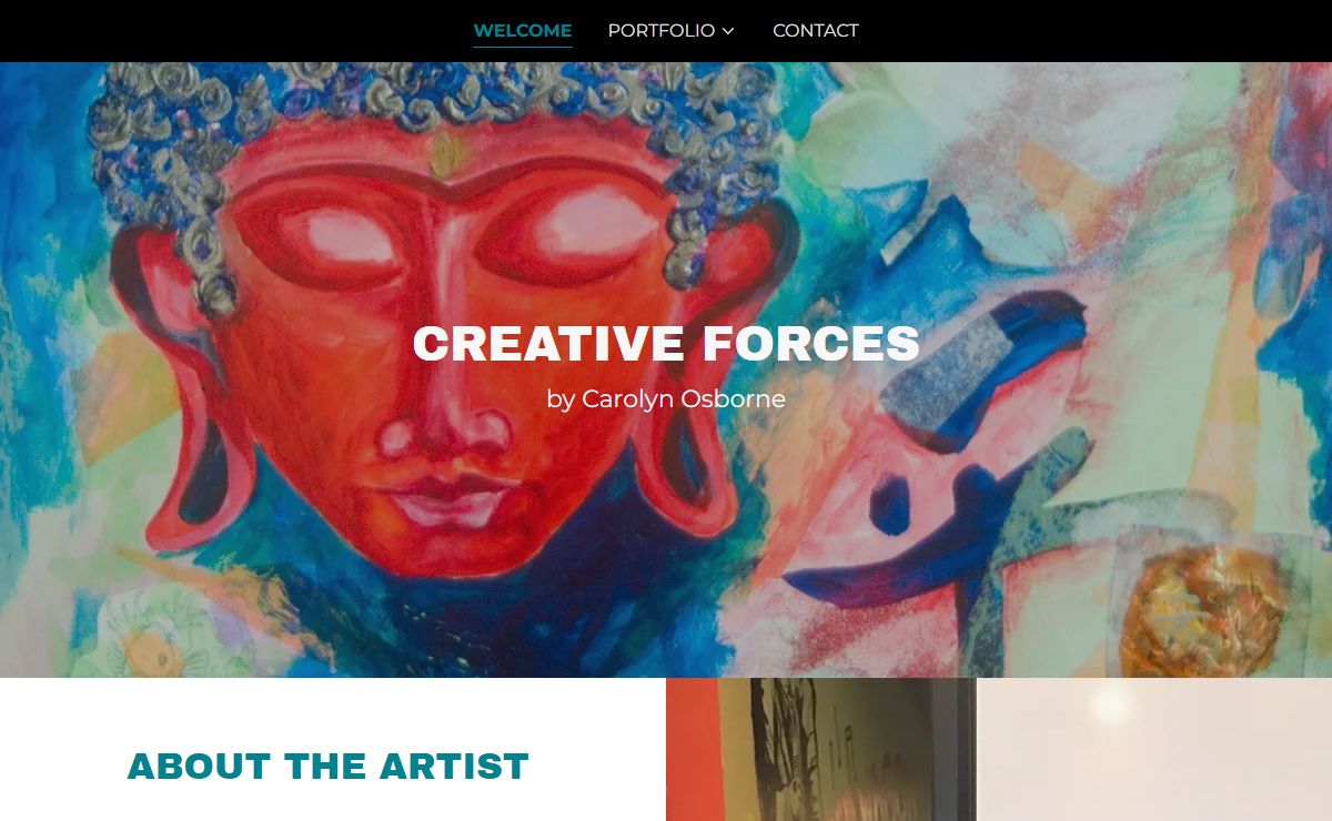 Welcome | Creative Forces by Carolyn