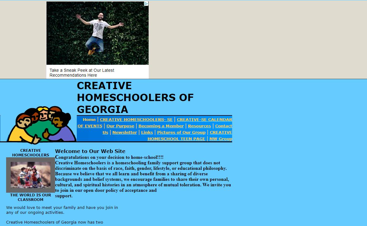 CREATIVE HOMESCHOOLERS OF GEORGIA