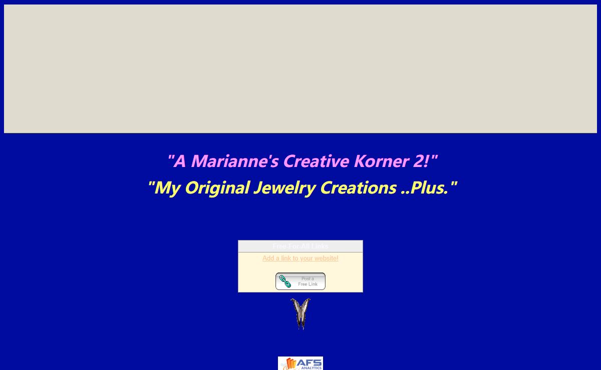 " A Marianne's Creative Korner 2!"