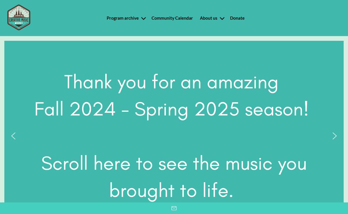 Creative Music Works – Turning live music on its ear since 1989