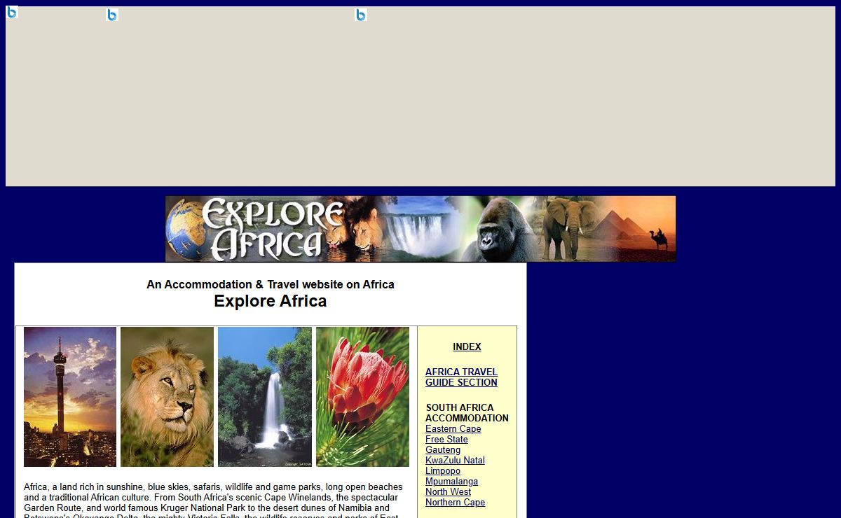 South Africa Accommodation | Africa Travel