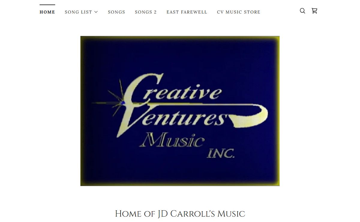 Original Music for Sale by JD Carroll - Creative Ventures Music, Inc.