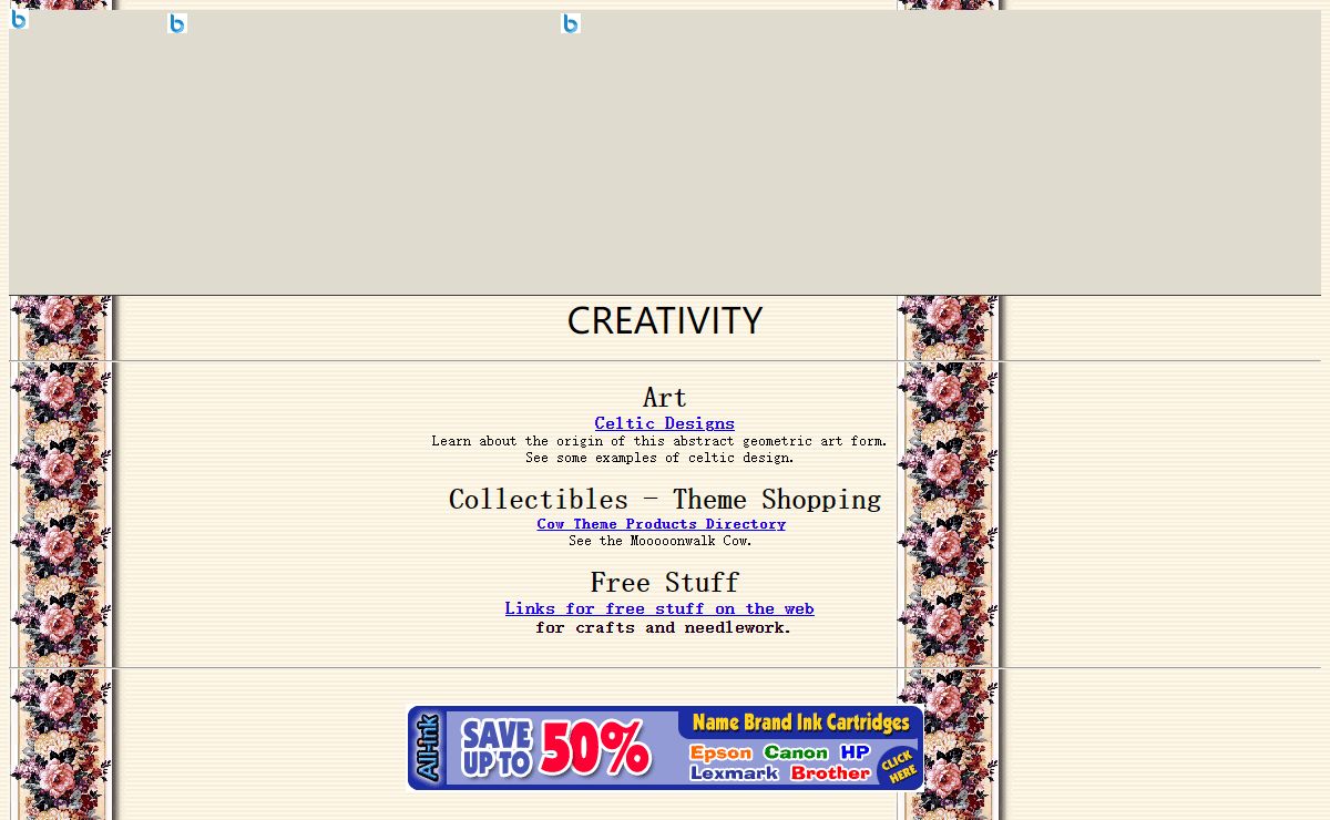 Creativity Homepage