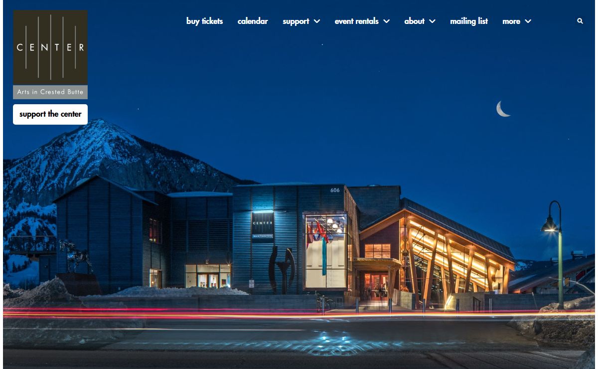 Center for the Arts Crested Butte