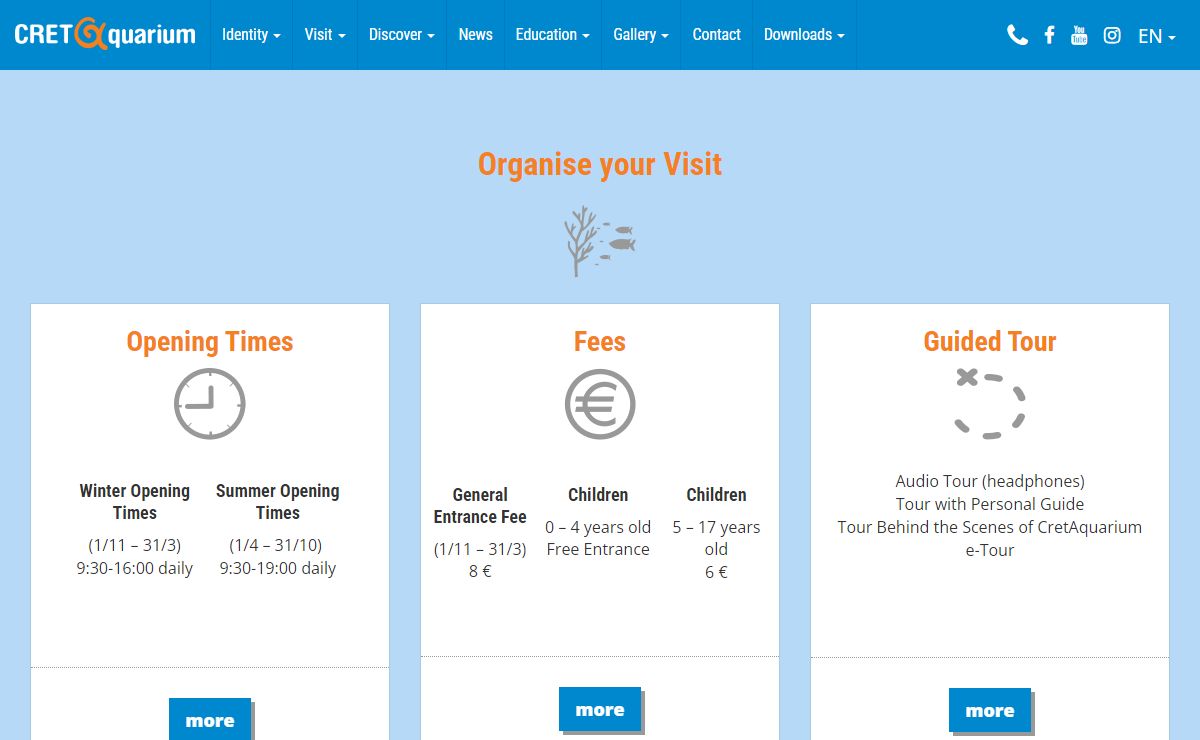 Welcome | CretAquarium