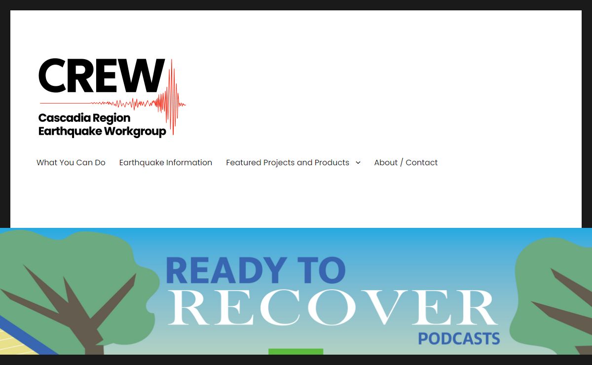 CREW – Cascadia Region Earthquake Workgroup