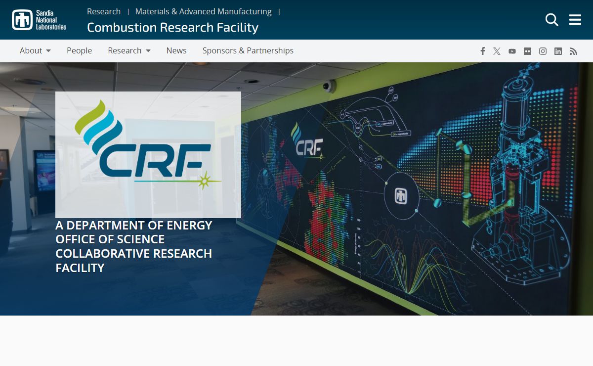 Combustion Research Facility – Sandia National Laboratories
