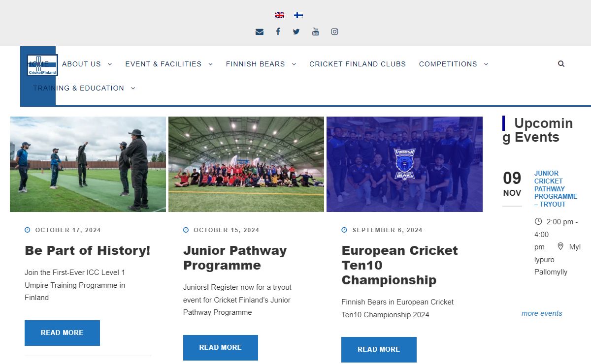 Finnish Cricket Association – The Home of Finnish cricket