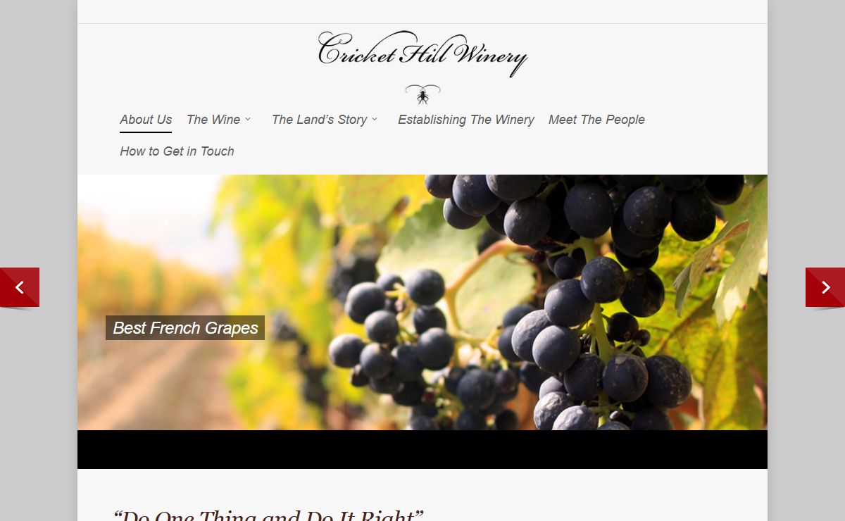 Specialization Is the Secret to Cricket Hill's Classic Red Bordeaux