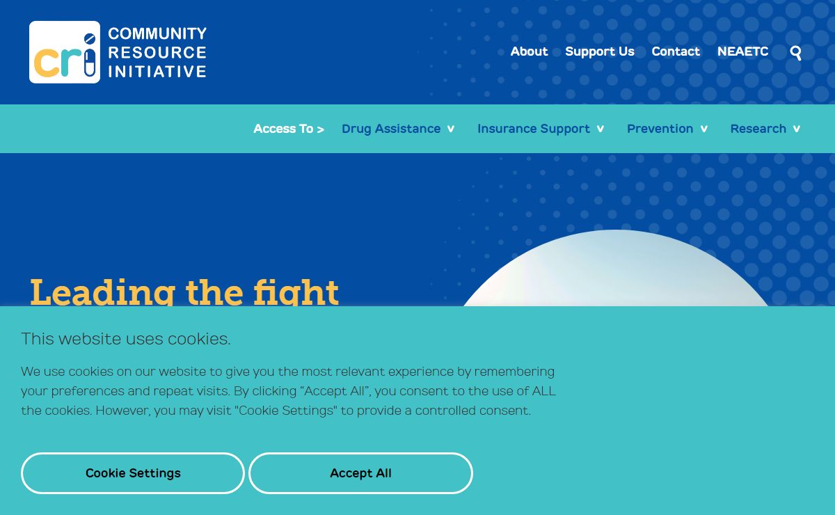 Leading the fight against HIV and other infectious diseases | Community Resource Initiative