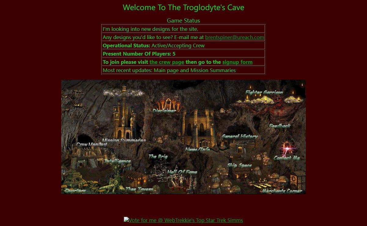 Home of the Crimson Troglodyte