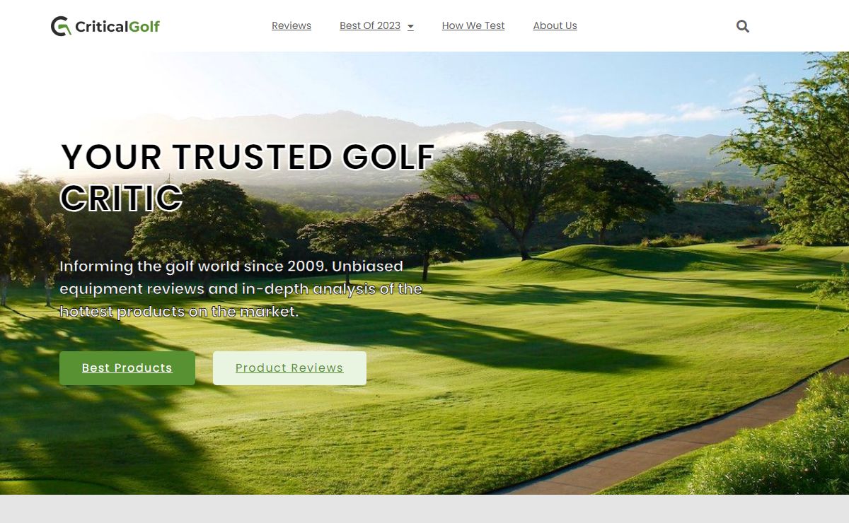 Critical Golf - Unbiased Golf Equipment Reviews