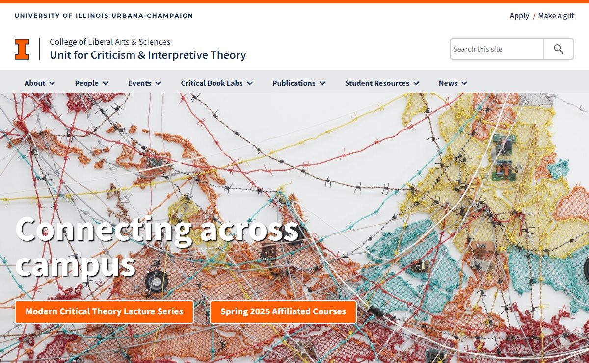 Home | Unit for Criticism & Interpretive Theory | Illinois