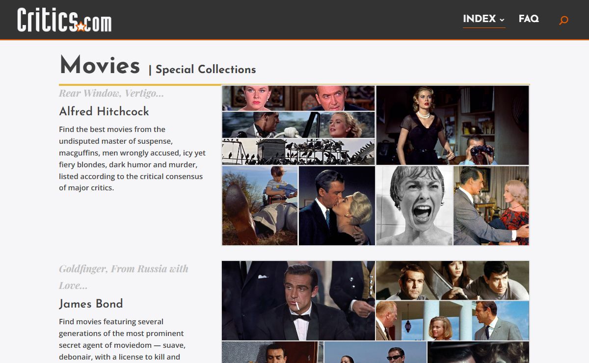 Movies | Special Collections | Critics.com