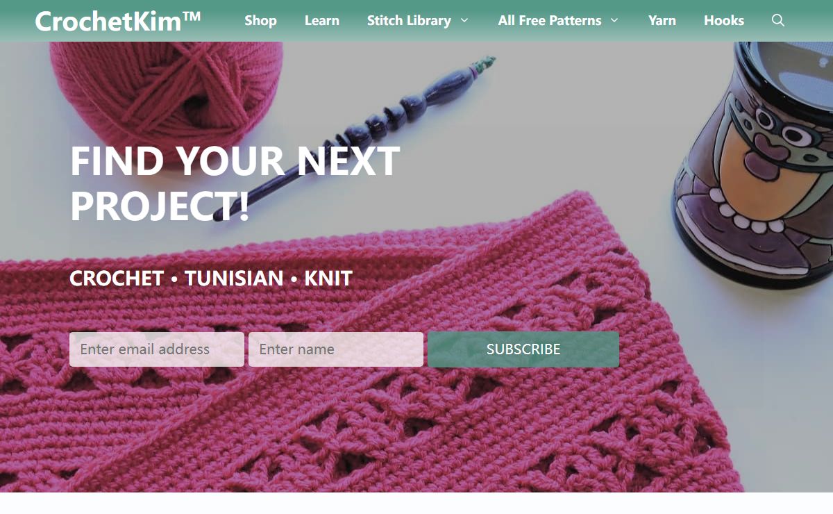 Find Your Next Project at CrochetKim.com! - CrochetKim™