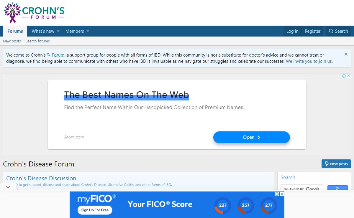 Crohn's Disease Forum