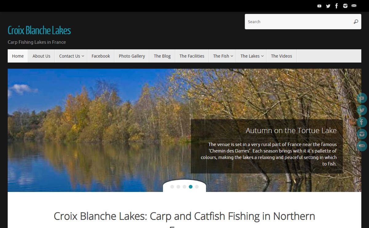 Carp Fishing Lakes in France - Croix Blanche Lakes