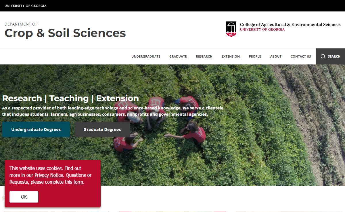 Crop & Soil Sciences