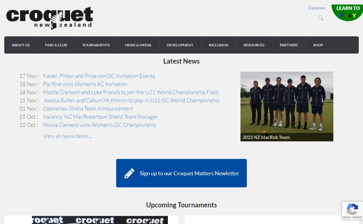 Croquet New Zealand - The place for everything croquet in Aotearoa