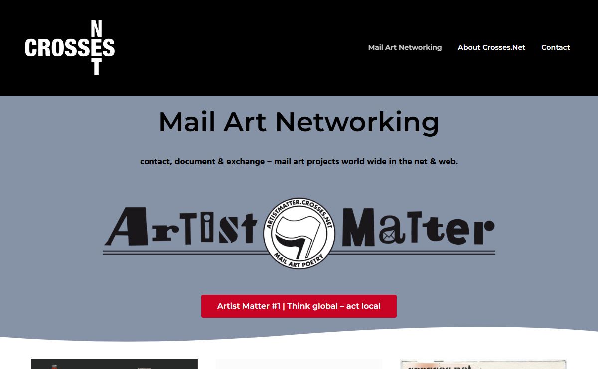 Crosses.Net ❌ Mail Art in the Net