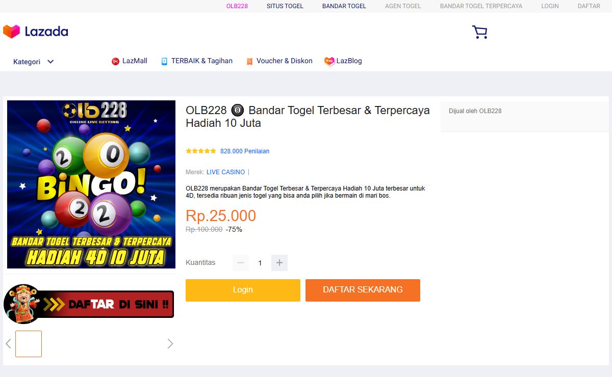 OLB228 🎱 Bandar Togel Terbesar & Terpercaya Hadiah 10 Juta