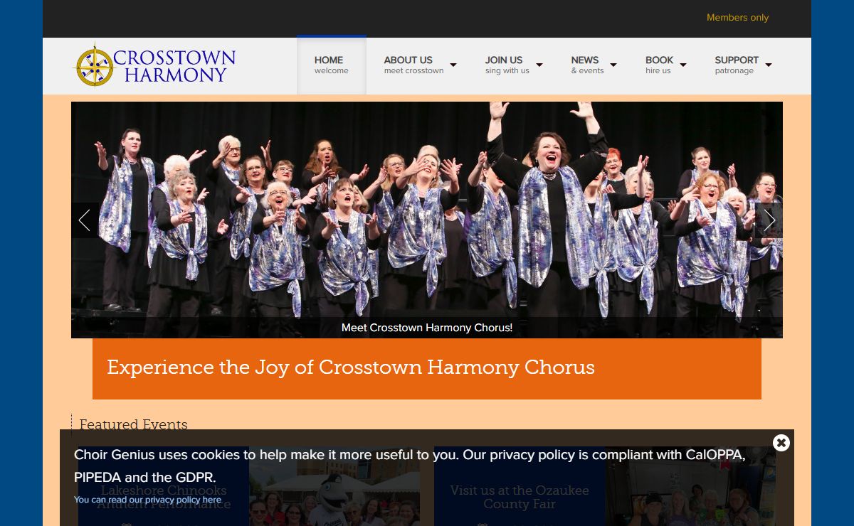 Welcome to Crosstown Harmony Chorus | Crosstown Harmony Chorus