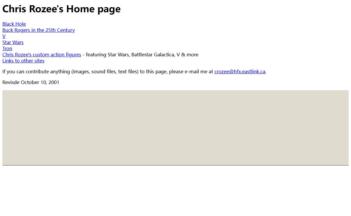 Chris Rozee's Home page