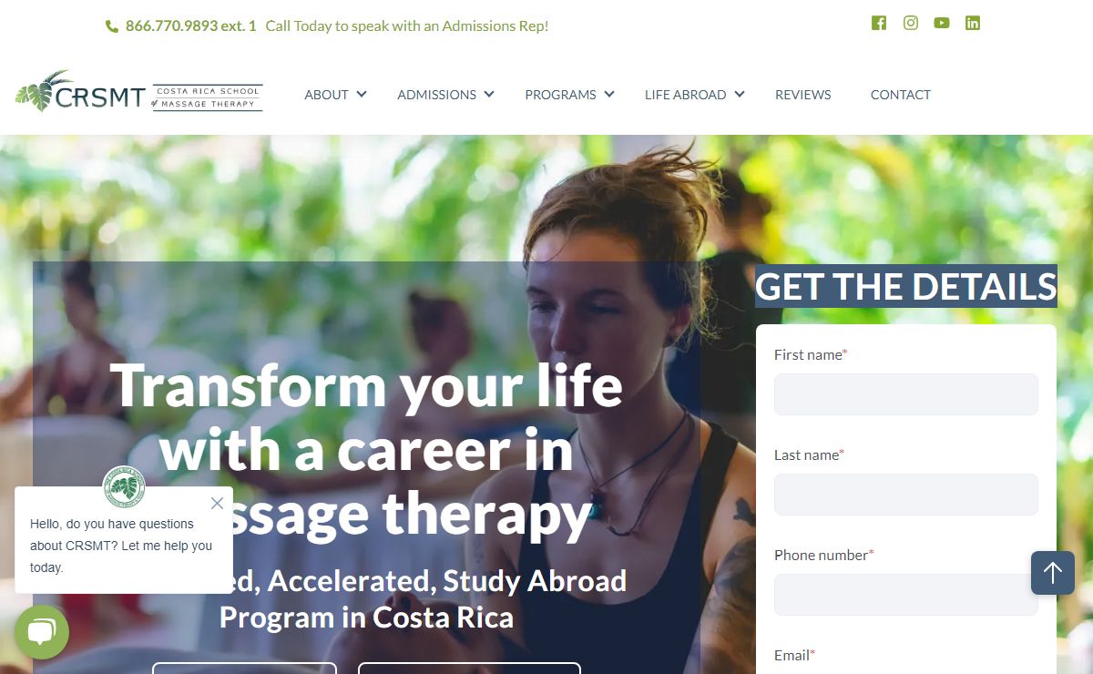 The Costa Rica School of Massage Therapy | Massage School