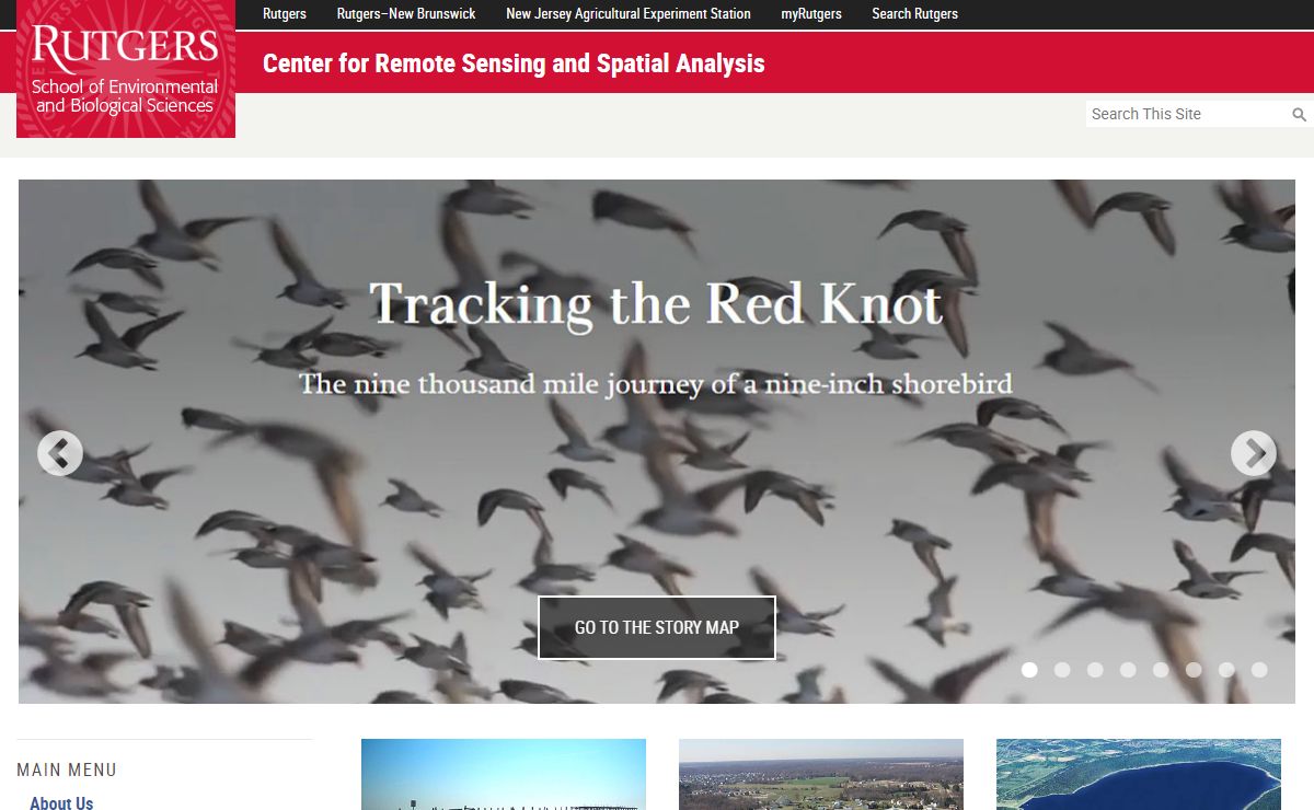 Center for Remote Sensing and Spatial Analysis (CRSSA) at Rutgers SEBS
