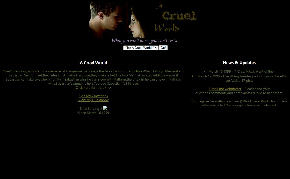 A Cruel World