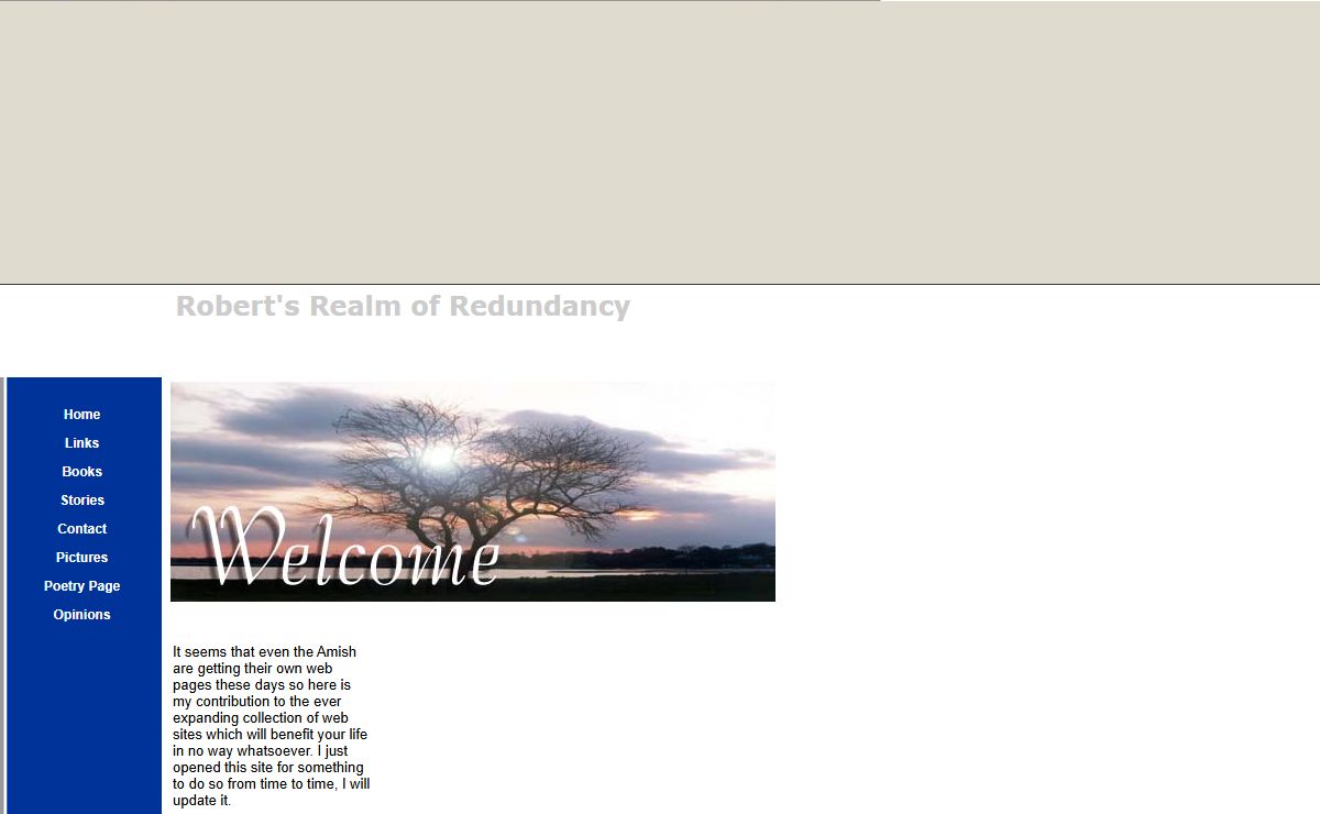 Robert's Realm of Redundancy