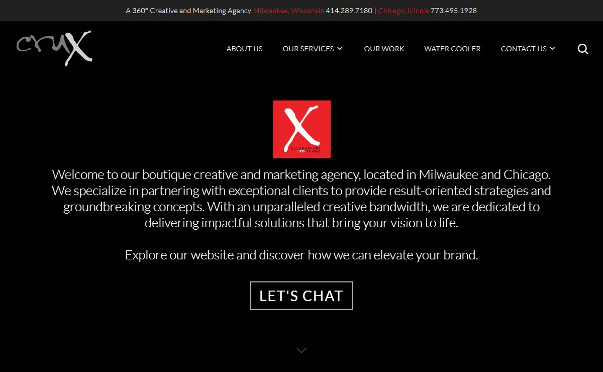 Milwaukee Marketing Agency | Elevate Your Brand | Crux Creative