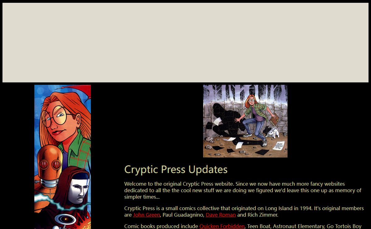 Cryptic Press Archive
