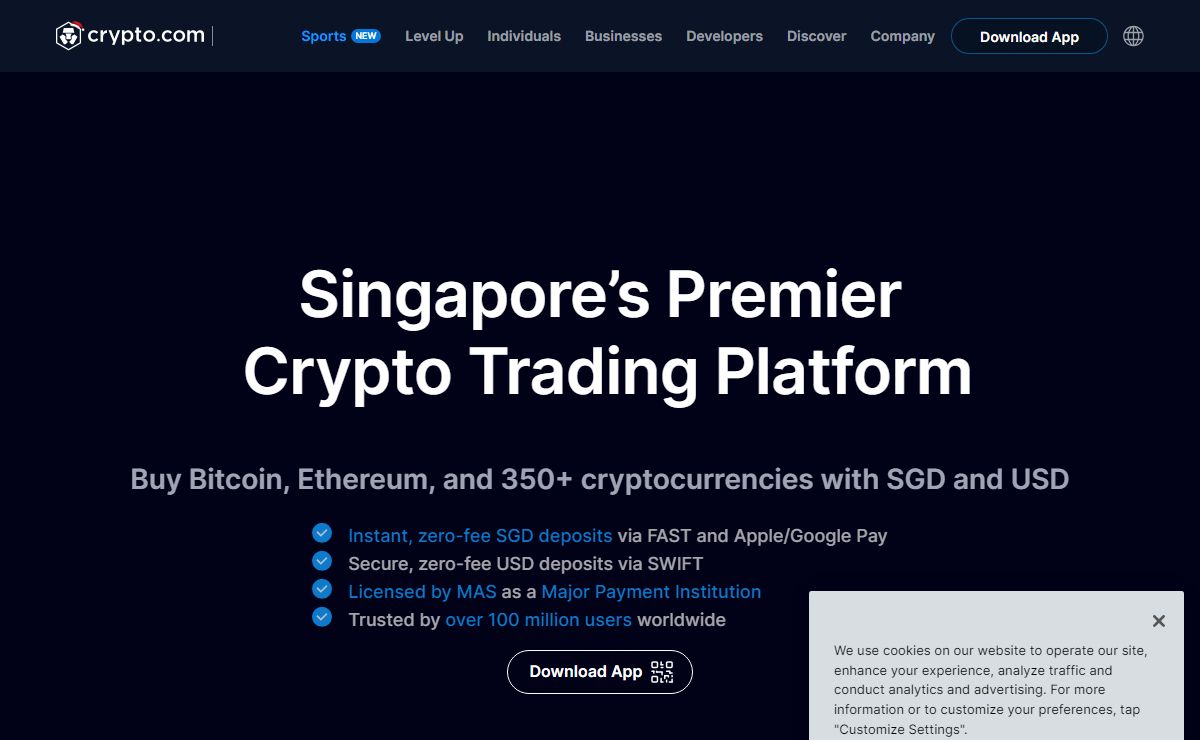 Crypto.com | Securely Buy, Sell & Trade Bitcoin, Ethereum and 350+ Altcoins