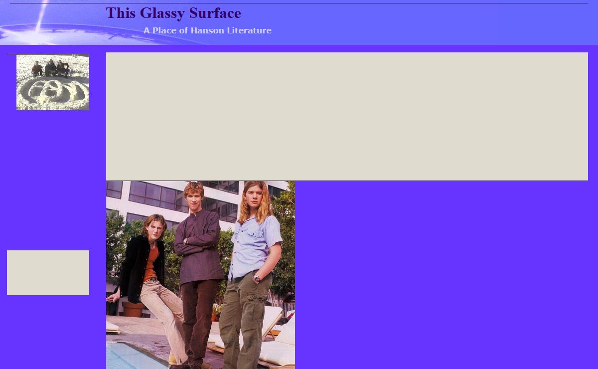 This Glassy Surface