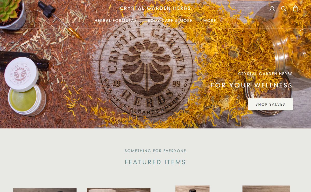 Crystal Garden Herbs