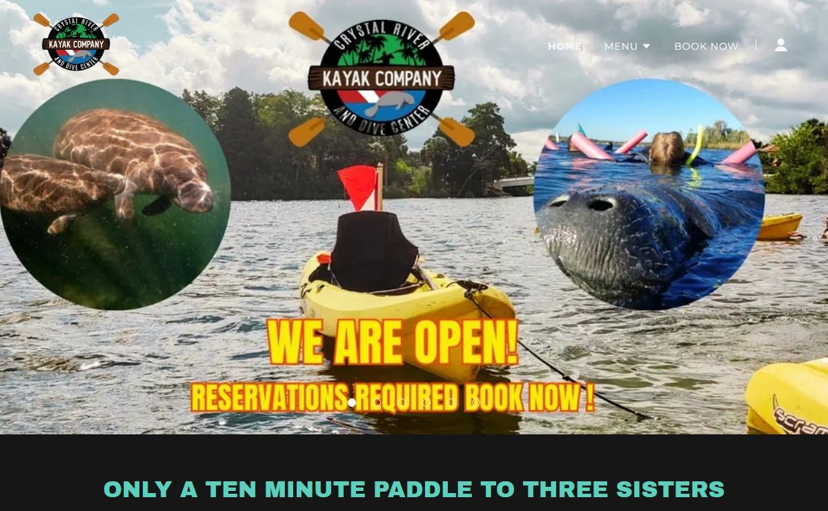 A Crystal River Kayak Company - Tours - Crystal River, Florida